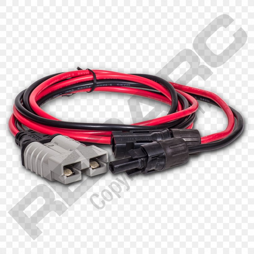 Serial Cable MC4 Connector Power Inverters Electrical Connector Solar Panels, PNG, 1000x1000px, Serial Cable, Anderson Powerpole, Cable, Electrical Cable, Electrical Connector Download Free