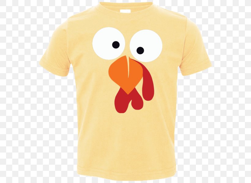 T-shirt Smiley Shoulder Sleeve Thanksgiving Day, PNG, 600x600px, Tshirt, Animal, Clothing, Domesticated Turkey, Face Download Free