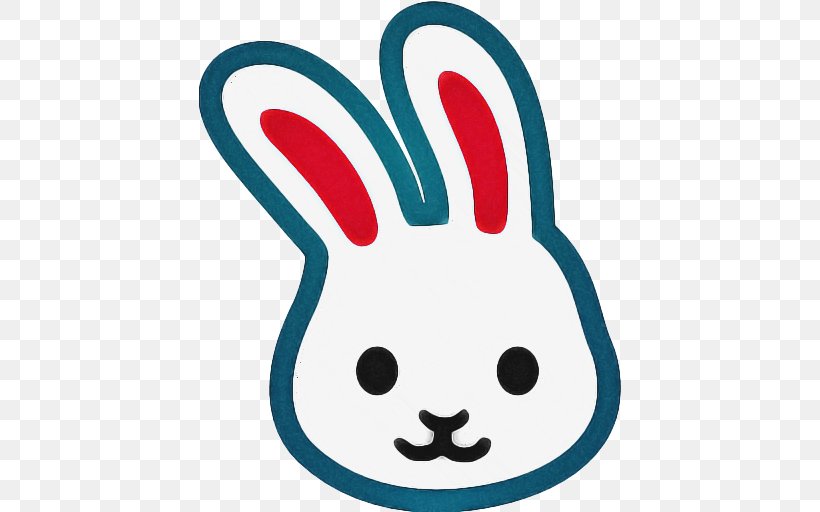 Bunny Emoji, PNG, 512x512px, Rabbit, Cartoon, Emoji, Gesture, Hand Download Free