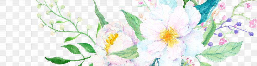 Floral Flower Background, PNG, 4902x1275px, Floral Design, Branch, Branching, Computer, Flower Download Free