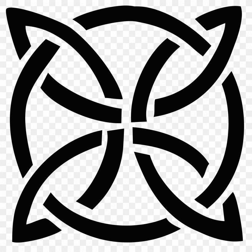 Celtic Knot Triquetra Celts Rubber Stamping, PNG, 2000x2000px, Celtic Knot, Area, Black And White, Celtic Art, Celts Download Free