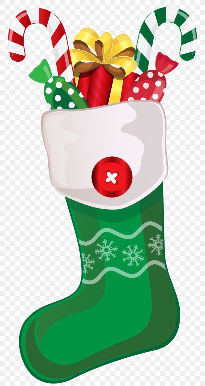 Christmas Stocking Clip Art, PNG, 3221x6053px, Candy Cane, Christmas, Christmas Decoration, Christmas Ornament, Christmas Stocking Download Free