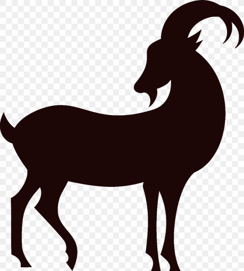 Goat Sheep Silhouette Chinese Zodiac, PNG, 987x1095px, Goat, Chinese Zodiac, Cow Goat Family, Goat Antelope, Goats Download Free