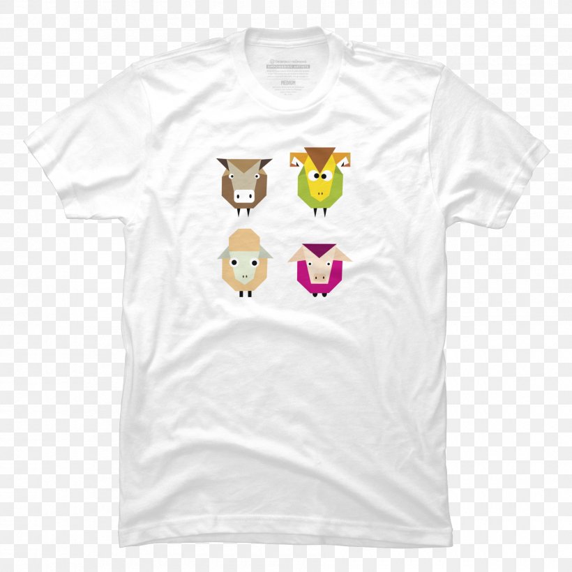 T-shirt Mammal Bird Sleeve, PNG, 1800x1800px, Watercolor, Cartoon, Flower, Frame, Heart Download Free