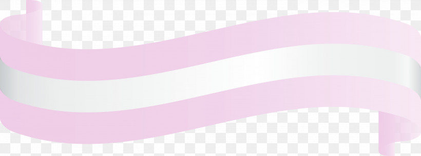 Pink Line Material Property, PNG, 3000x1117px, Ribbon, Line, Material Property, Paint, Pink Download Free