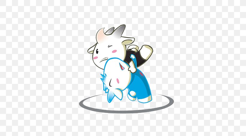 2010 Asian Games Rabbit Le Yangyang, A Xiang, A He, A Ru Y A Yi Cartoon, PNG, 567x454px, 2010 Asian Games, Art, Cartoon, Easter Bunny, Fictional Character Download Free