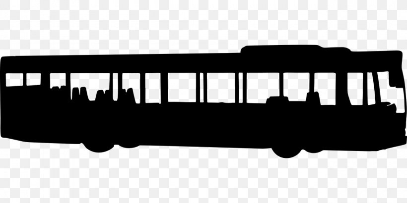 Bus Transportul Public în Municipiul Galați Clip Art, PNG, 1280x640px, Bus, Automotive Exterior, Black And White, School Bus, Silhouette Download Free