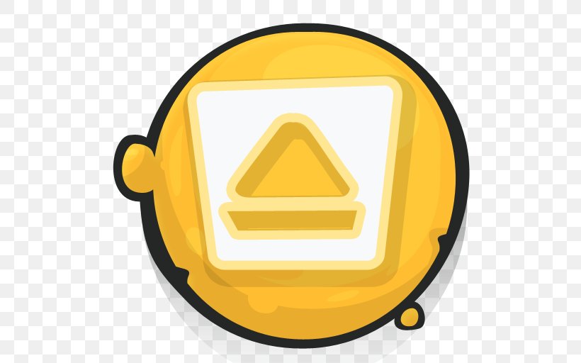 Thumb Signal Desktop Wallpaper, PNG, 512x512px, Thumb Signal, Symbol, Yellow Download Free