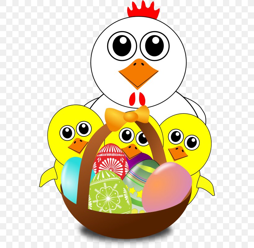 Easter Bunny Chicken Easter Egg, PNG, 568x800px, Easter Bunny, Basket, Beak, Cartoon, Chicken Download Free