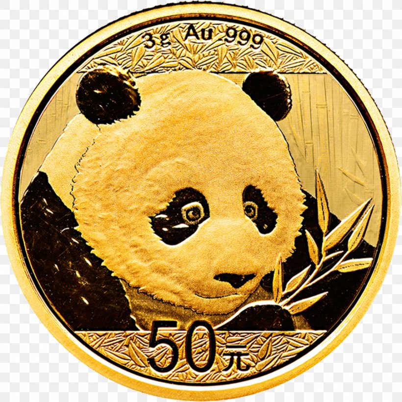 Giant Panda Chinese Gold Panda Gold Coin Bullion Coin, PNG, 900x900px, Giant Panda, American Gold Eagle, Bullion, Bullion Coin, Carnivoran Download Free