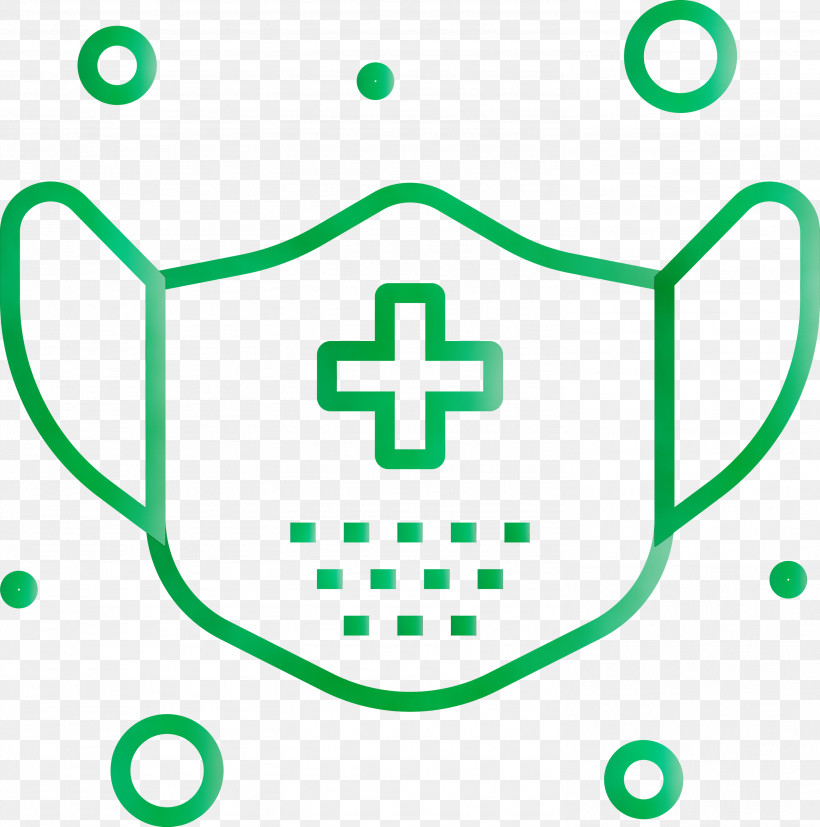 Green Line Circle Symbol Logo, PNG, 2973x3000px, Surgical Mask, Circle, Corona, Coronavirus, Covid Download Free
