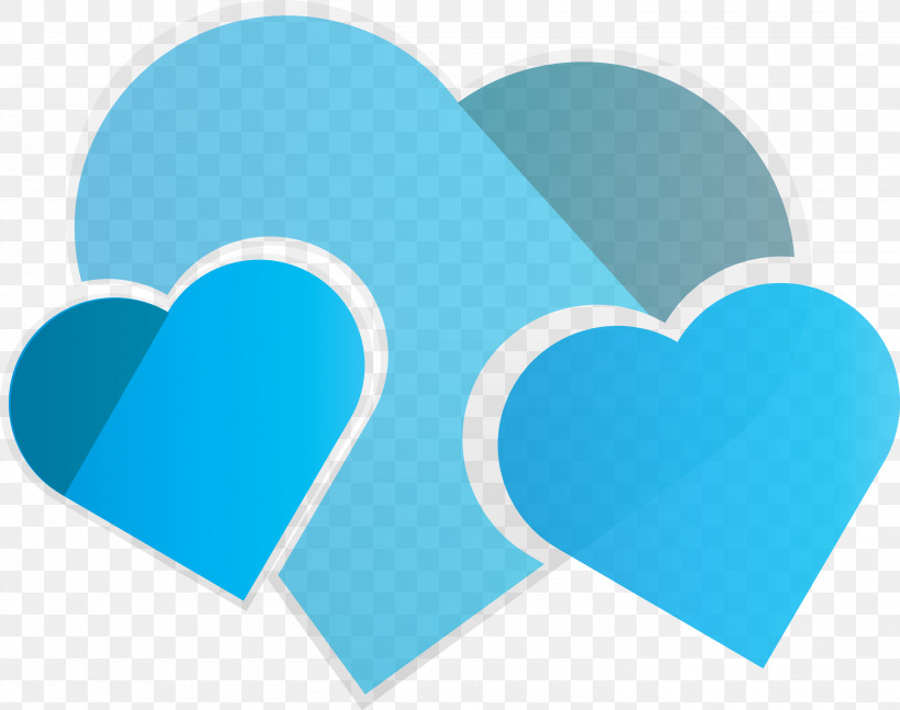 Heart, PNG, 3000x2370px, Heart, Aqua, Azure, Blue, Cloud Download Free