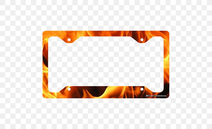 Vehicle License Plates Picture Frames Car Clip Art, PNG, 500x500px, Vehicle License Plates, Car, Flame, License, Motorcycle Download Free