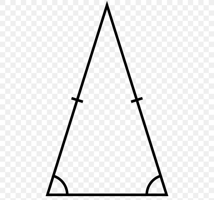Isosceles Triangle Equilateral Triangle Geometry, PNG, 498x767px, Triangle, Altitude, Area, Base, Black Download Free