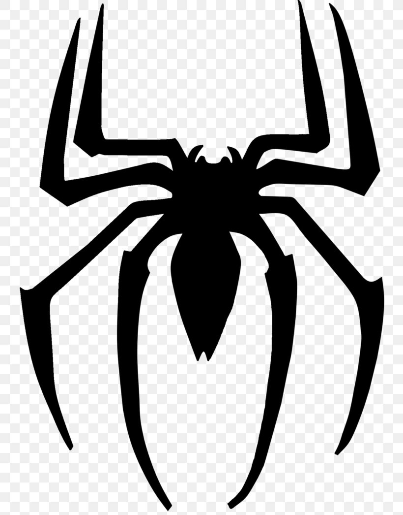 Spider-Man Venom Miles Morales Logo Stencil, PNG, 763x1046px, Spiderman