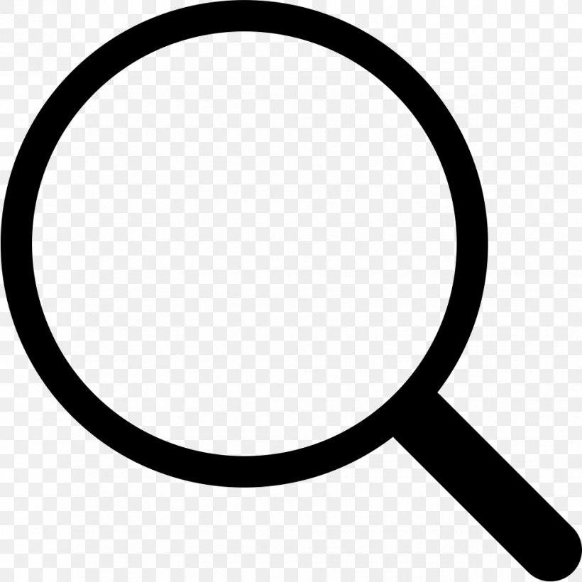Web Search Engine Clip Art, PNG, 981x981px, Web Search Engine, Black, Black And White, Magnifying Glass, Rim Download Free