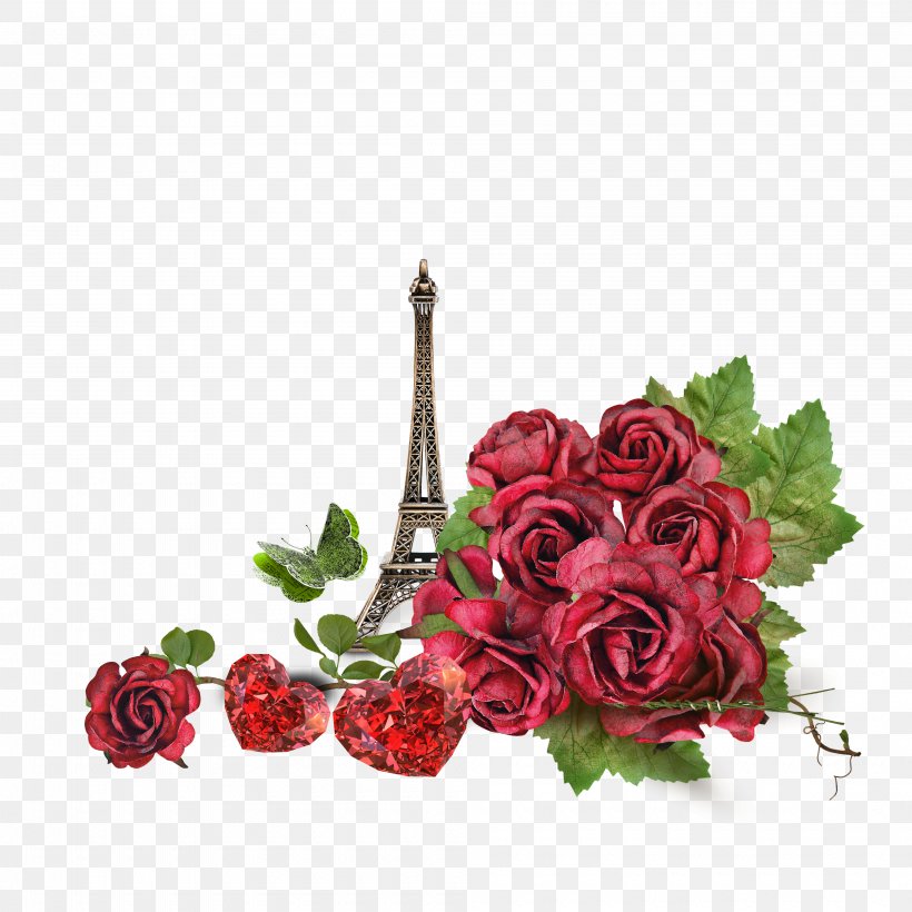 Garden Roses Floral Design Flower Clip Art, PNG, 4000x4000px, Garden Roses, Artificial Flower, Cabbage Rose, Cut Flowers, Digital Image Download Free