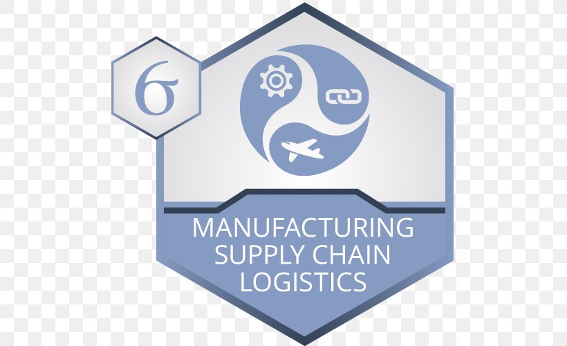 Lean Six Sigma Lean Manufacturing Business Process Logistics, PNG, 500x500px, Six Sigma, American Society For Quality, Area, Blue, Brand Download Free