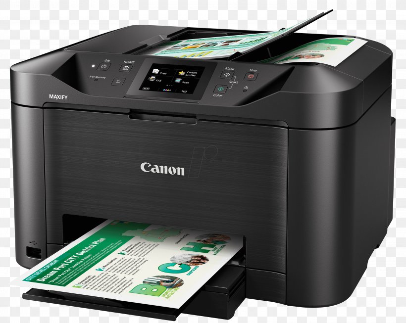 Multi-function Printer Inkjet Printing Duplex Printing, PNG, 3000x2390px, Multifunction Printer, Canon, Duplex Printing, Electronic Device, Electronics Download Free