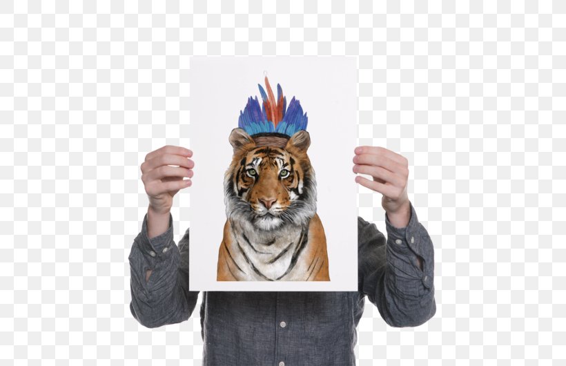 Tiger Art Painting Cat Printing, PNG, 530x530px, Tiger, Animal Print, Art, Artist, Big Cats Download Free