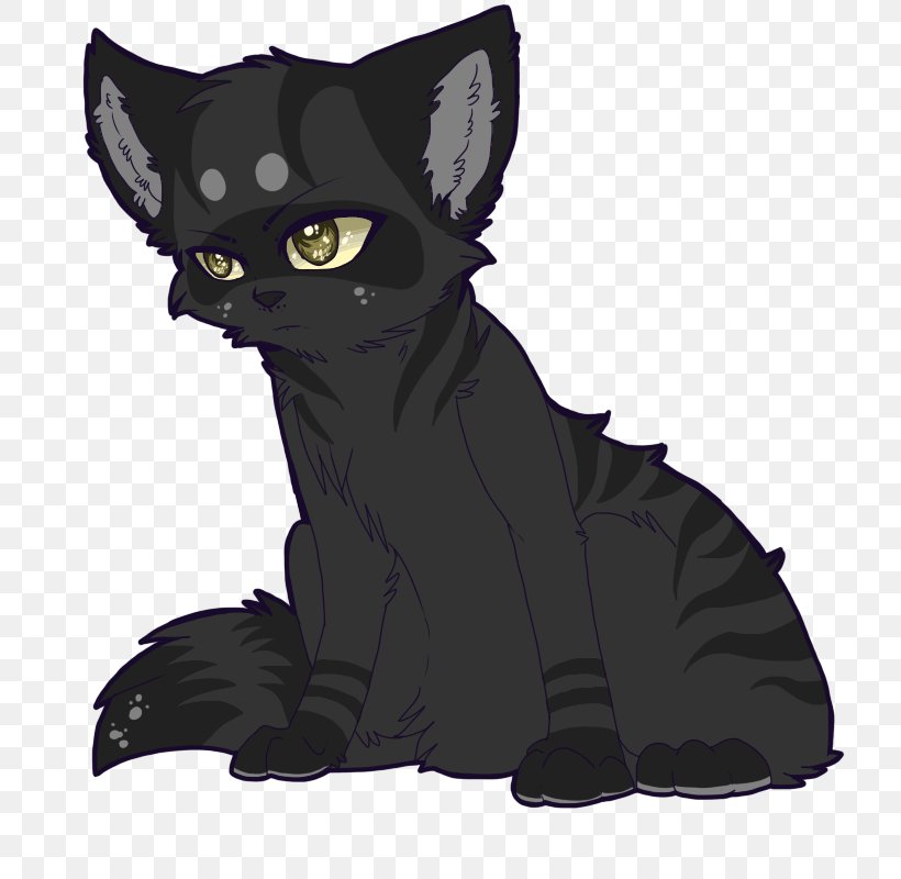 Warriors Darkstripe Mousewhisker Whiskers Domestic Short-haired Cat, PNG, 800x800px, Warriors, Black, Black Cat, Bombay, Breezepelt Download Free