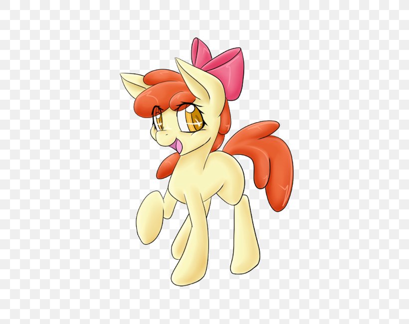 Apple Bloom Horse Pony Character, PNG, 650x650px, Watercolor, Cartoon, Flower, Frame, Heart Download Free