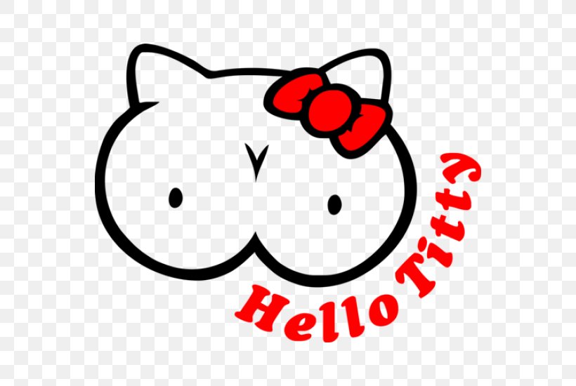 Hello Kitty T-shirt Humour The Boat People, PNG, 550x550px, Hello Kitty, Area, Black And White, Boat People, Brand Download Free