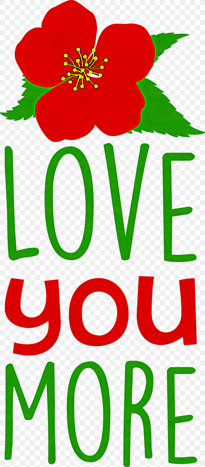Love You More Valentines Day Valentine, PNG, 1318x3000px, Love You More, Floral Design, Flower, Line, Logo Download Free