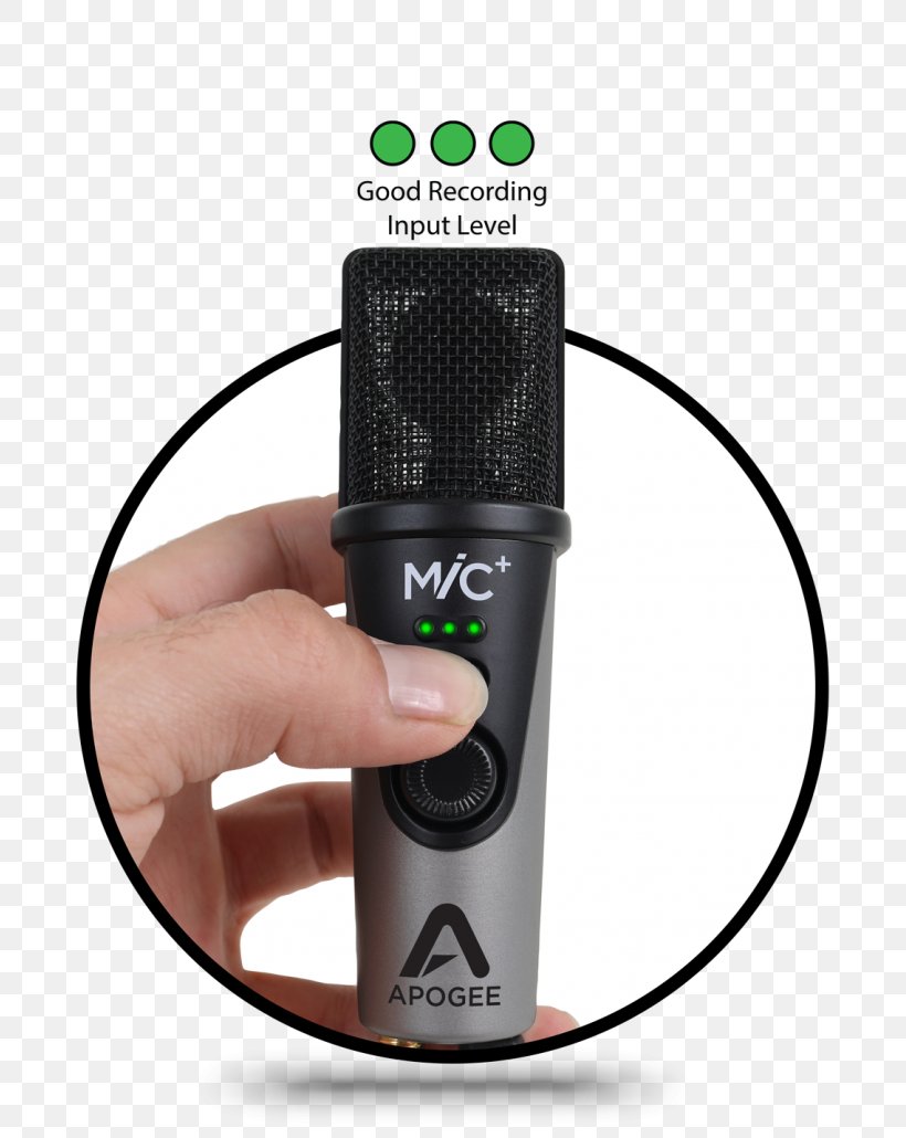 Microphone Apogee MiC 96k Recording Studio Headphones Condensatormicrofoon, PNG, 719x1030px, Microphone, Apogee Electronics, Apogee Mic 96k, Audio, Audio Equipment Download Free