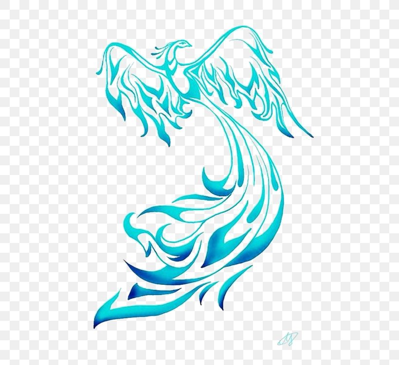 Phoenix Tattoo Idea Body Art Body Piercing, PNG, 530x751px, Phoenix, Aqua, Art, Black And White, Body Art Download Free