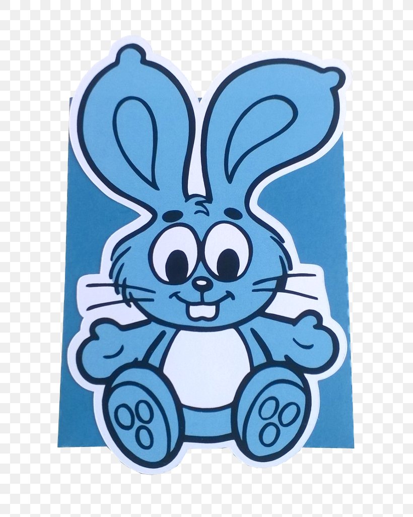 Rabbit Image Monica Easter Bunny, PNG, 734x1026px, Rabbit, Blue, Cartoon, Easter Bunny, Hobby Download Free