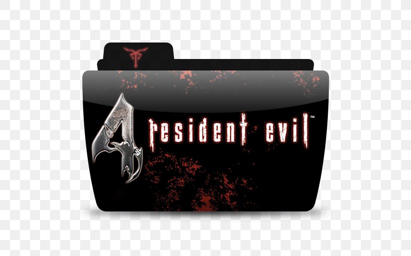 Resident Evil 4 Resident Evil 3: Nemesis GameCube Resident Evil: Revelations Resident Evil 2, PNG, 512x512px, Resident Evil 4, Brand, Capcom, Game, Gamecube Download Free