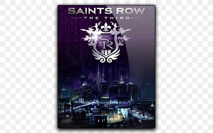 Saints Row: The Third Saints Row 2 Saints Row IV Xbox 360, PNG, 512x512px, Saints Row The Third, Cheating In Video Games, Cooperative Gameplay, Grand Theft Auto, Purple Download Free