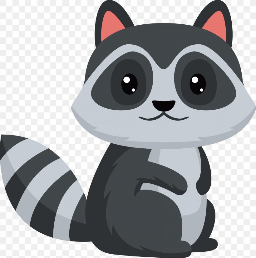 Cartoon Civet Cats Design, PNG, 3211x3235px, Raccoon, Animal, Carnivoran, Cartoon, Cat Download Free