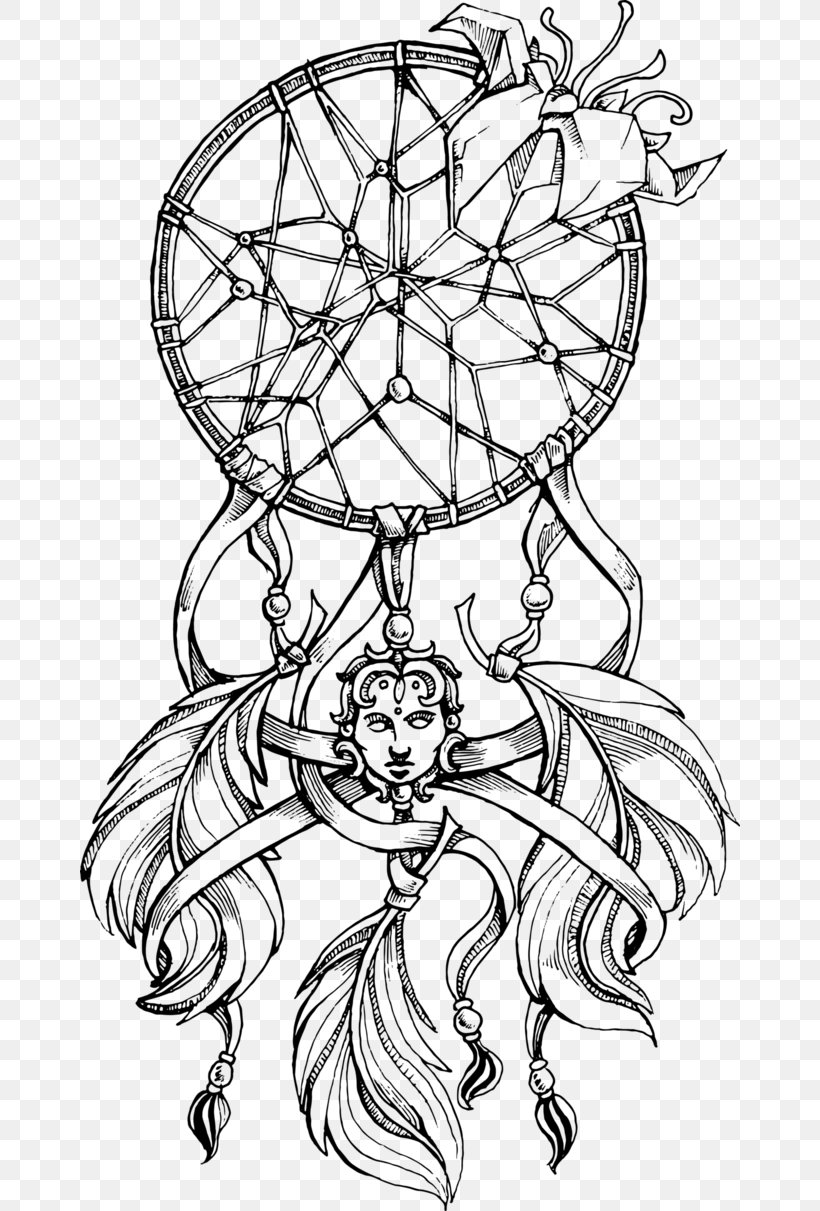 Dreamcatcher Tattoo Art, PNG, 660x1211px, Dreamcatcher, Art, Artwork, Black And White, Drawing Download Free