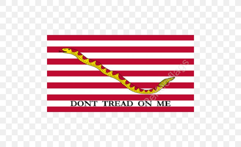 First Navy Jack Gadsden Flag United States Of America, PNG, 500x500px, First Navy Jack, Area, Brand, Bumper Sticker, Car Download Free