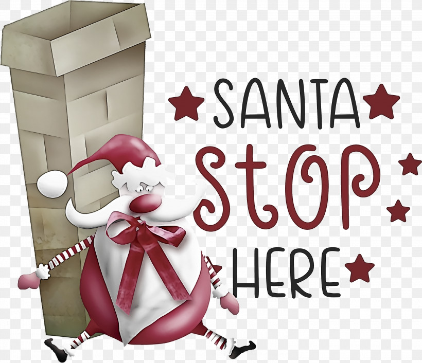 Santa Stop Here Santa Christmas, PNG, 3000x2584px, Santa Stop Here, Christmas, Christmas Day, Christmas Gift, Christmas Ornament Download Free