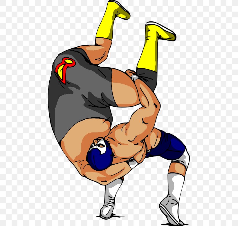 Wrestling Clip Art In Color