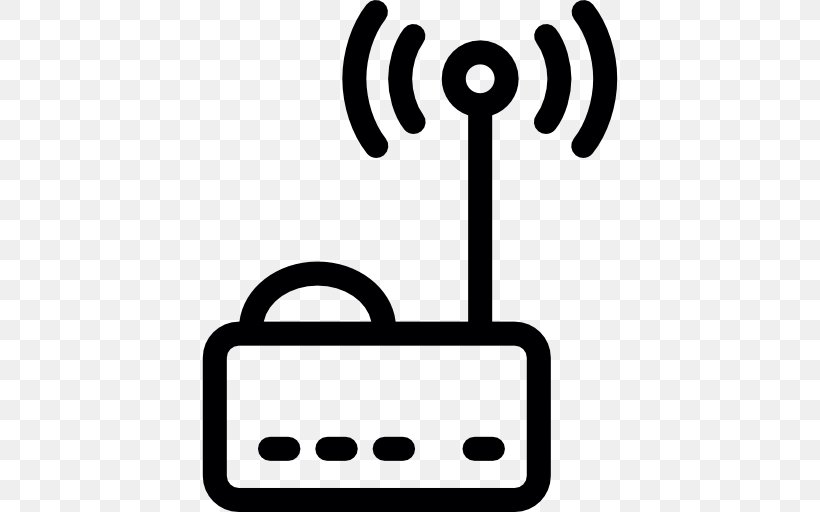 Wi-Fi Wireless Network Computer Network Internet, PNG, 512x512px, Wifi, Apple Tv, Area, Black, Black And White Download Free