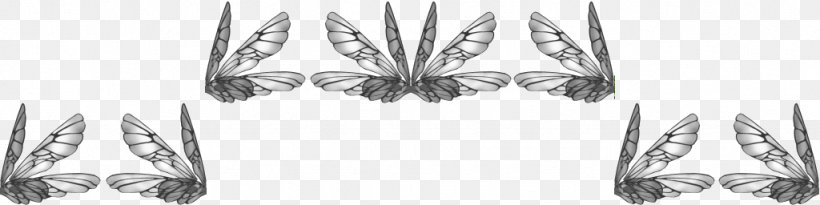 Wing Configuration Fairy Clip Art, PNG, 1024x256px, Wing, Alpha Compositing, Animation, Black, Black And White Download Free