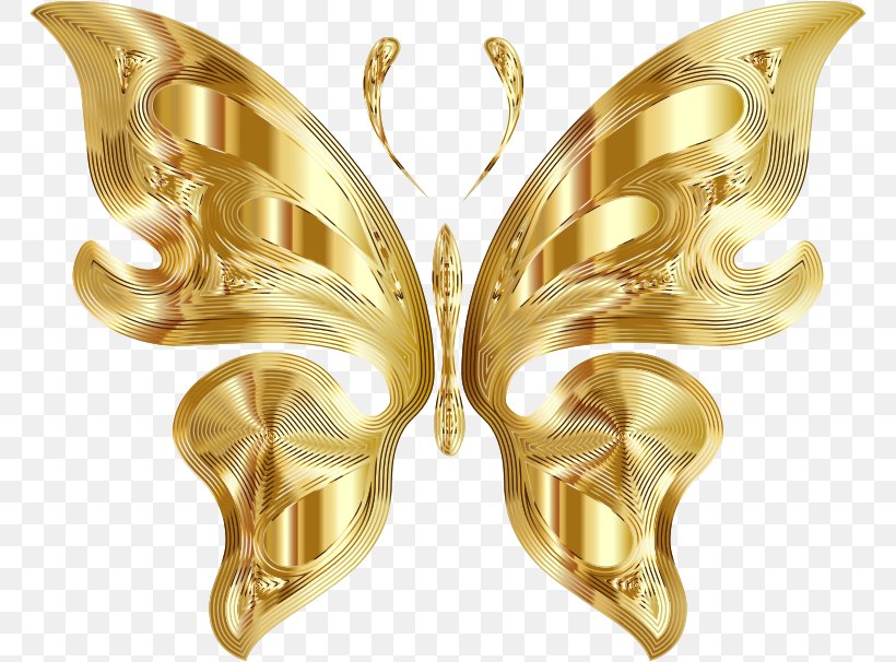 Butterfly Light Drawing Clip Art, PNG, 766x606px, Butterfly, Arthropod, Body Jewelry, Brass, Brooch Download Free