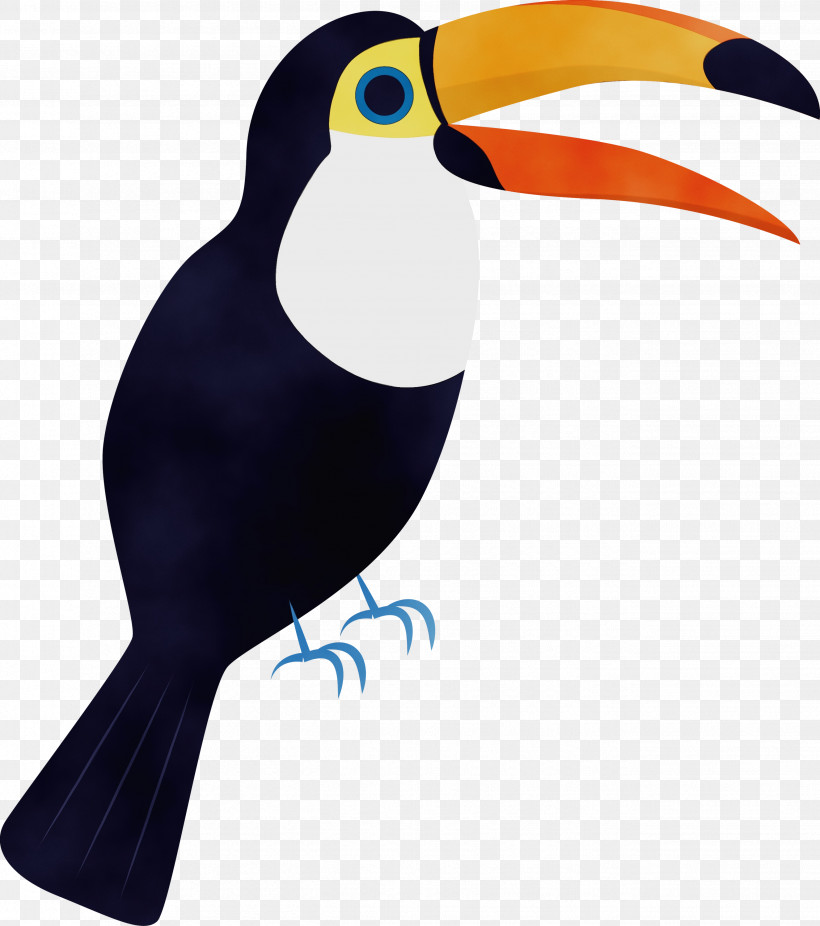 Toucans Beak, PNG, 2654x3000px, Cartoon Bird, Beak, Cute Bird, Paint, Toucans Download Free