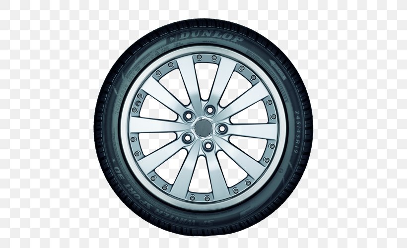 Car Tire Dunlop Tyres Winter Sport, PNG, 500x500px, Car, Alloy Wheel, Aquaplaning, Auto Part, Automotive Tire Download Free
