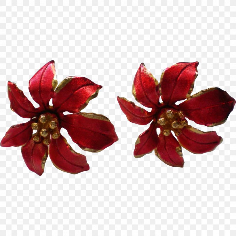Earring Jewellery Flower Brooch Red Coral, PNG, 1270x1270px, Earring, Body Jewellery, Body Jewelry, Body Piercing, Brooch Download Free