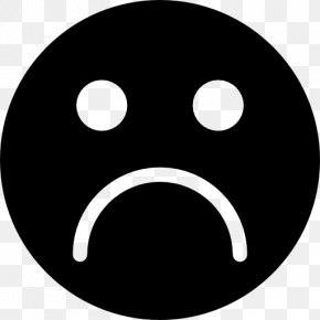 Smiley Face Sadness Frown, PNG, 600x600px, Smiley, Area, Black, Black ...