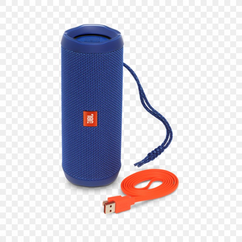 JBL Flip 4 Wireless Speaker Loudspeaker, PNG, 1000x1000px, Jbl Flip 4, Bluetooth, Electric Blue, Electronics Accessory, Hardware Download Free