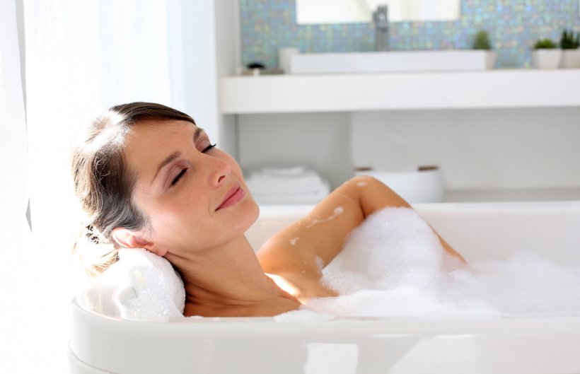 Hot Tub Bathtub Bathing Bathroom Relaxation, PNG, 1840x1188px, Hot Tub, Bathing, Bathroom, Bathtub, Beauty Download Free
