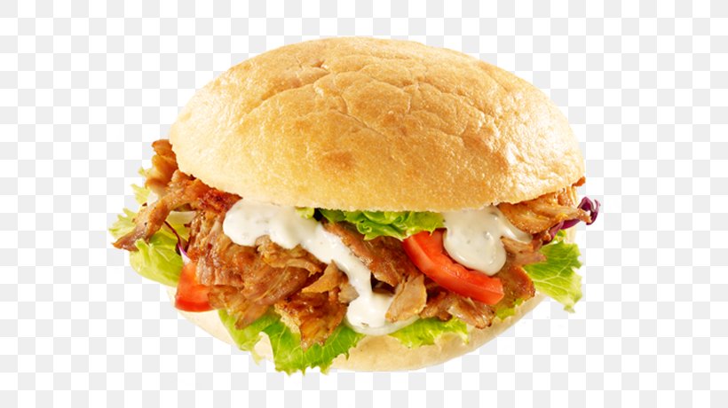 Doner Kebab Slider Cheeseburger Pizza Pan Bagnat, PNG, 589x460px, Doner Kebab, American Food, Bread, Breakfast Sandwich, Buffalo Burger Download Free