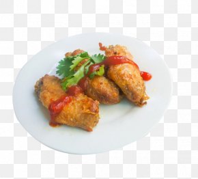 Western Crispy Fried Chicken Wings - Fried Chicken Buffalo Wing French Fries Hot Chicken PNG