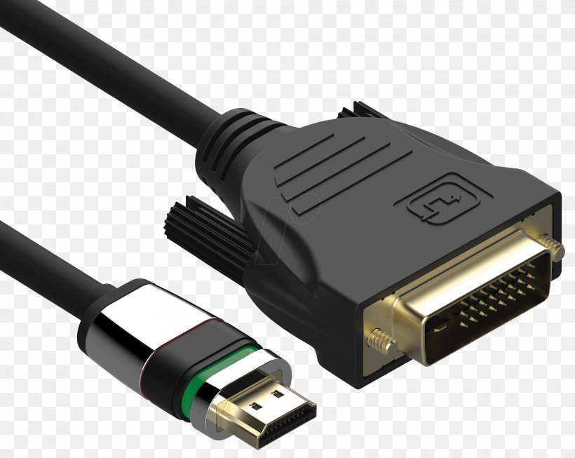 HDMI Digital Visual Interface Adapter Electrical Cable Computer Monitors, PNG, 1916x1526px, Hdmi, Adapter, Cable, Computer Monitors, Data Transfer Cable Download Free